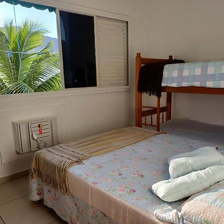 Pe Na Areia Apto 708 Ubatuba Bagian luar foto
