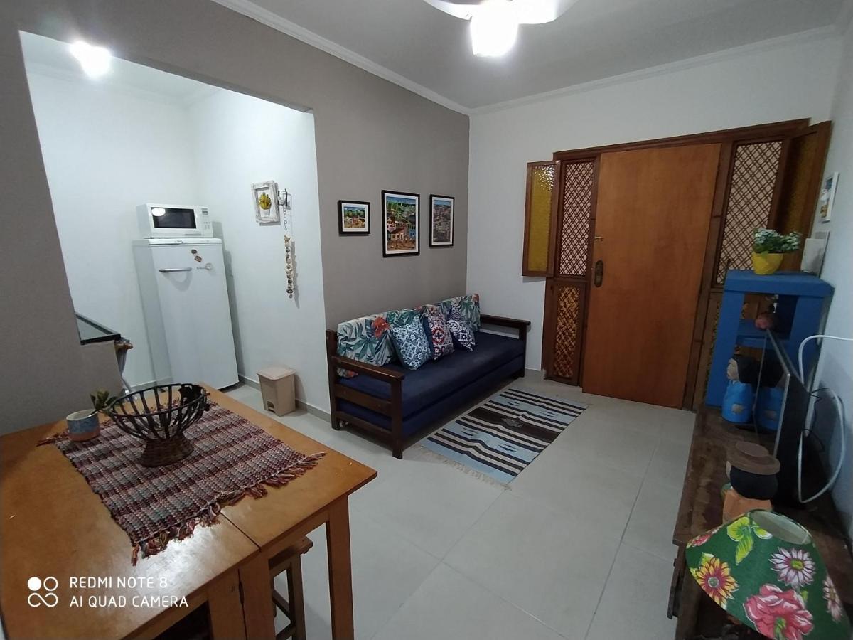 Pe Na Areia Apto 708 Ubatuba Bagian luar foto