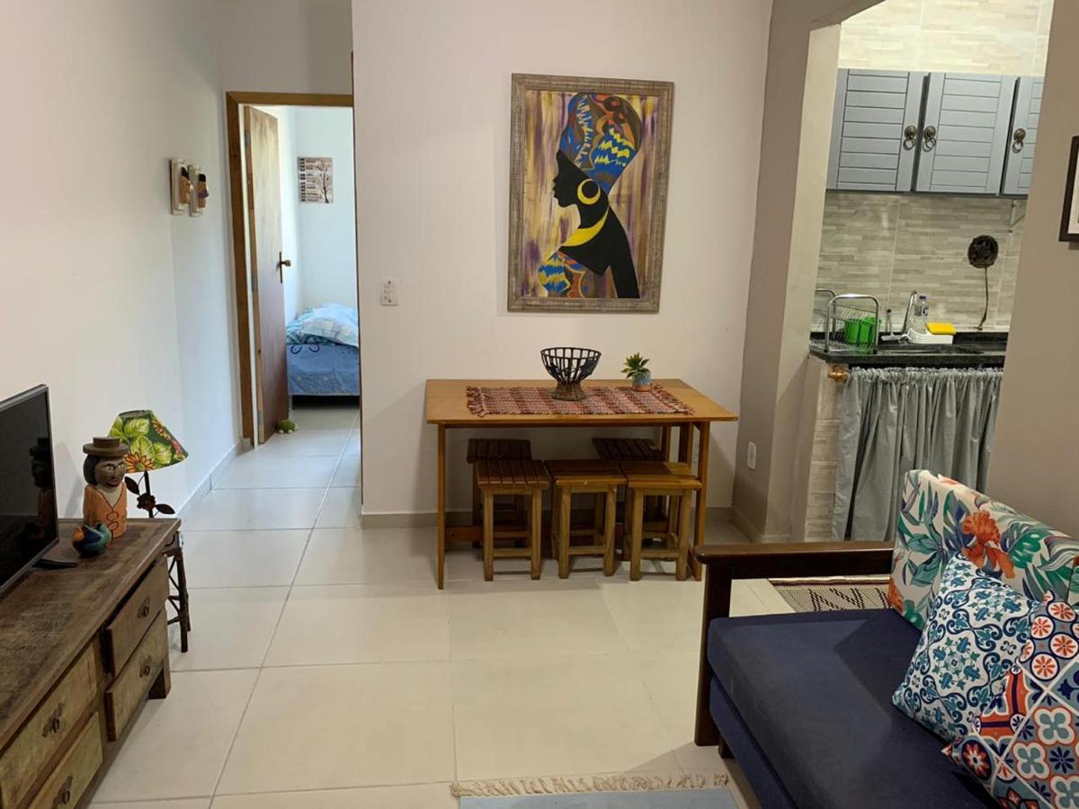 Pe Na Areia Apto 708 Ubatuba Bagian luar foto