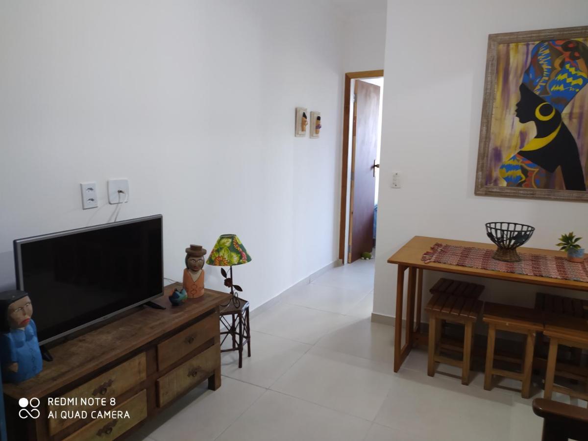 Pe Na Areia Apto 708 Ubatuba Bagian luar foto