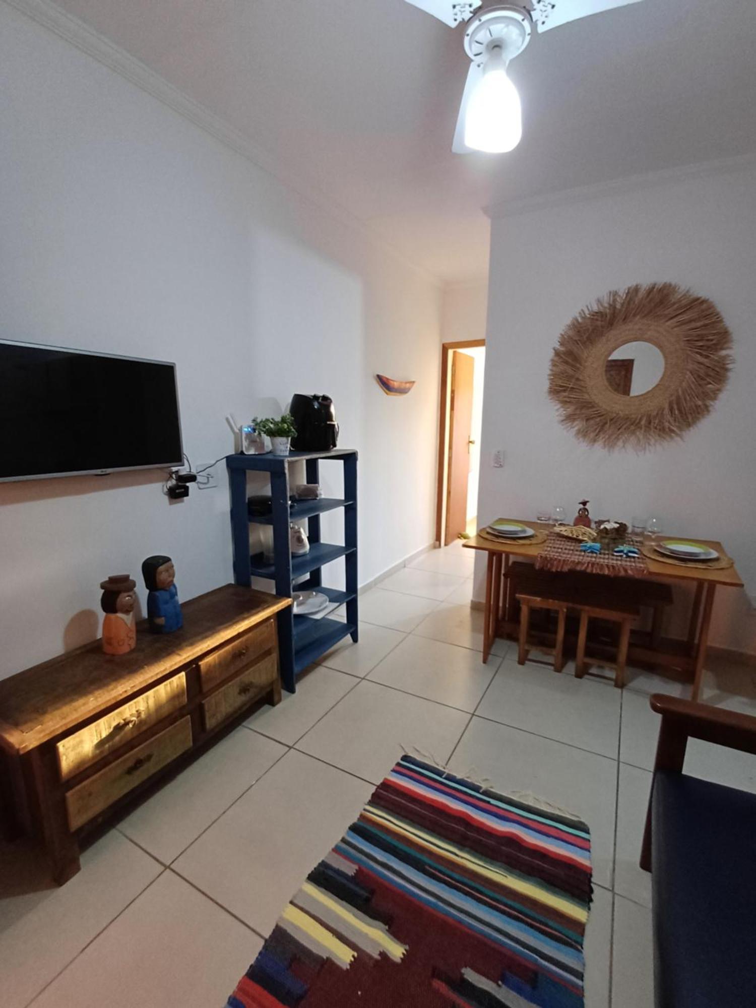 Pe Na Areia Apto 708 Ubatuba Bagian luar foto