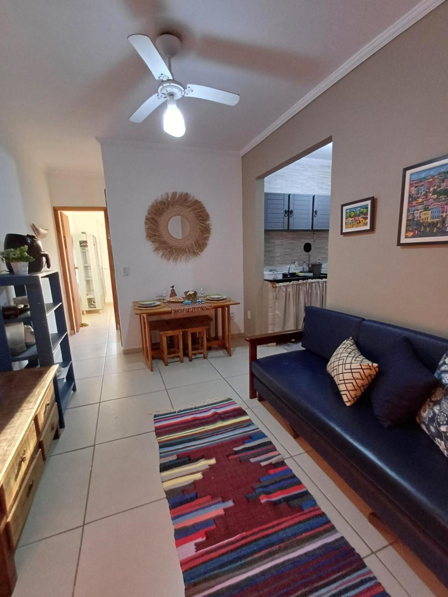 Pe Na Areia Apto 708 Ubatuba Bagian luar foto