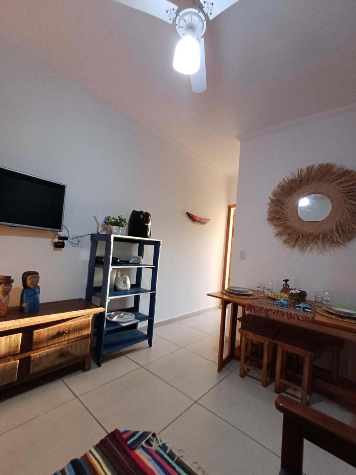 Pe Na Areia Apto 708 Ubatuba Bagian luar foto