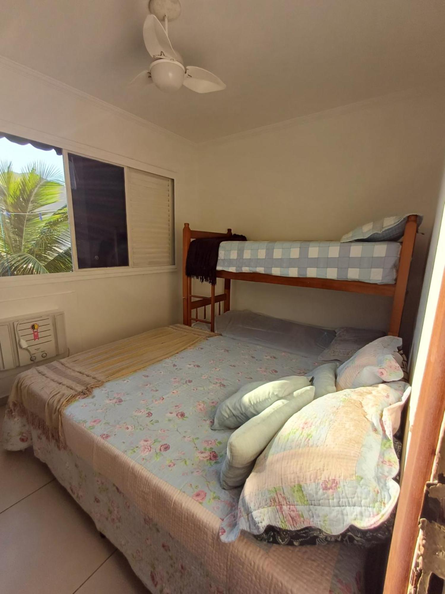 Pe Na Areia Apto 708 Ubatuba Bagian luar foto