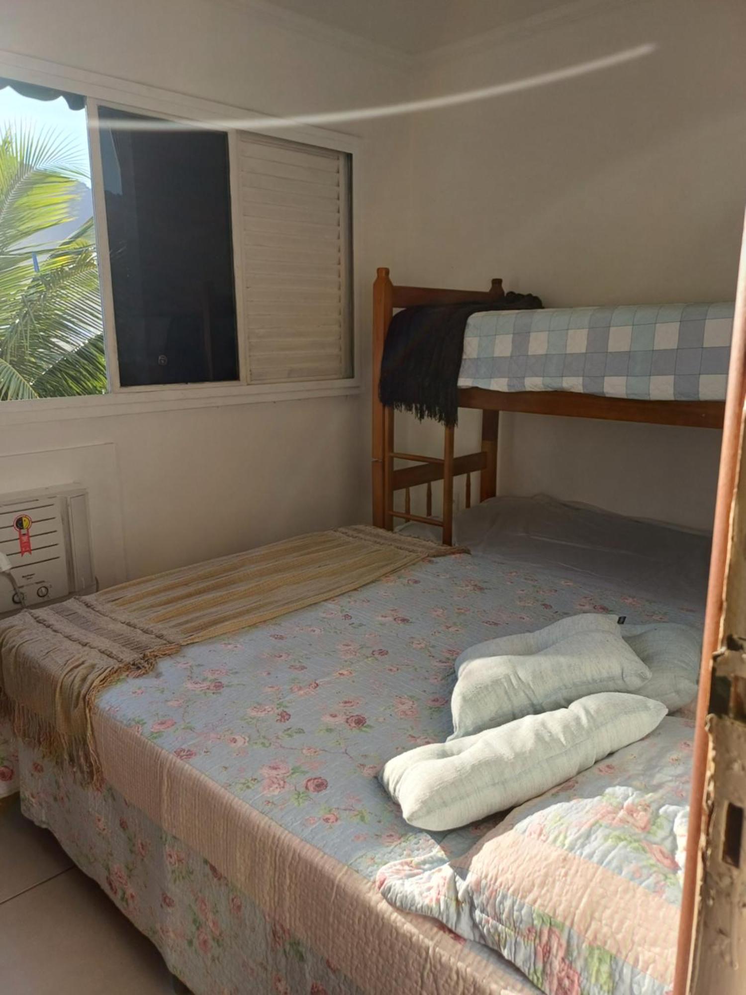 Pe Na Areia Apto 708 Ubatuba Bagian luar foto