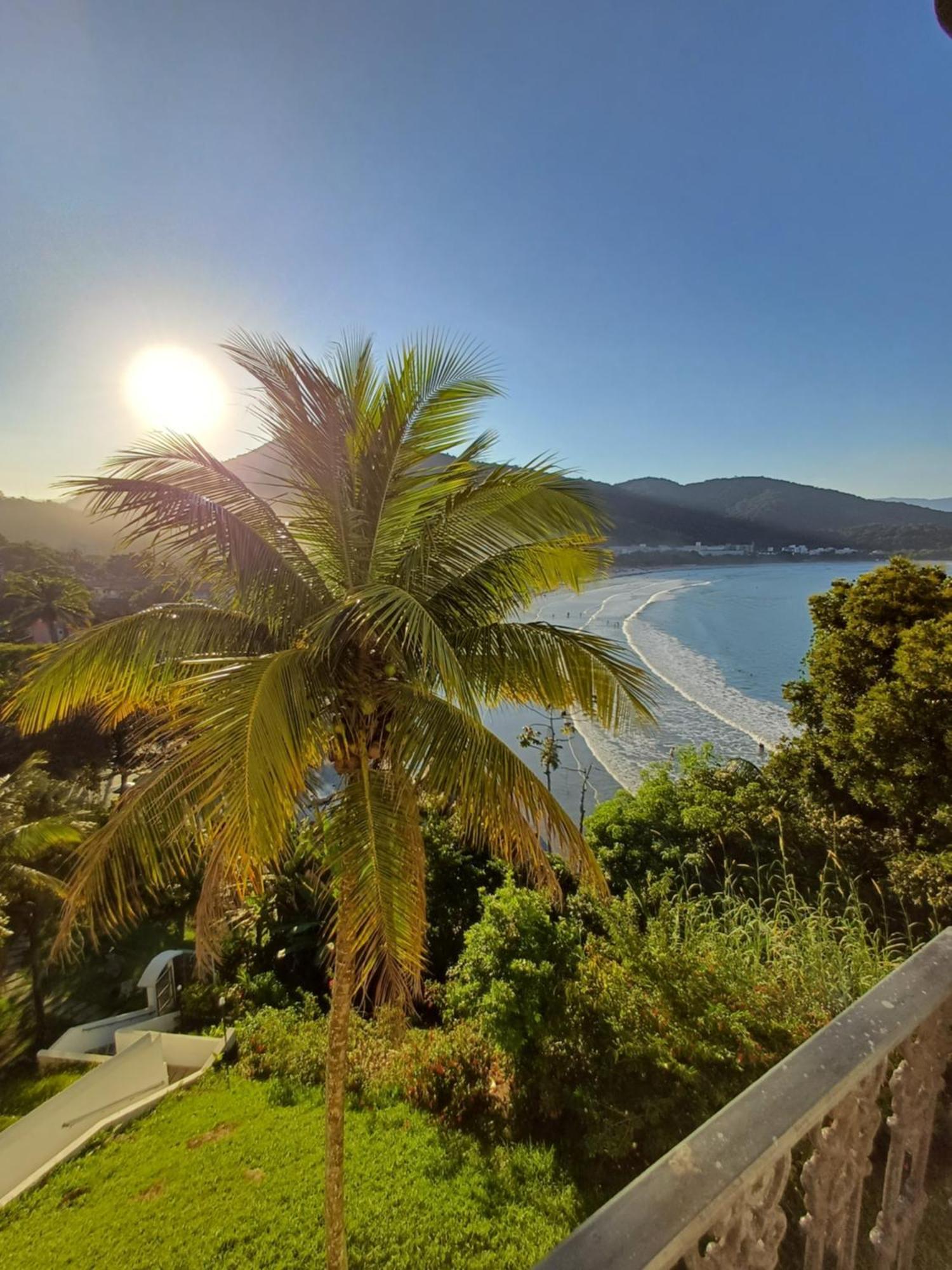 Pe Na Areia Apto 708 Ubatuba Bagian luar foto