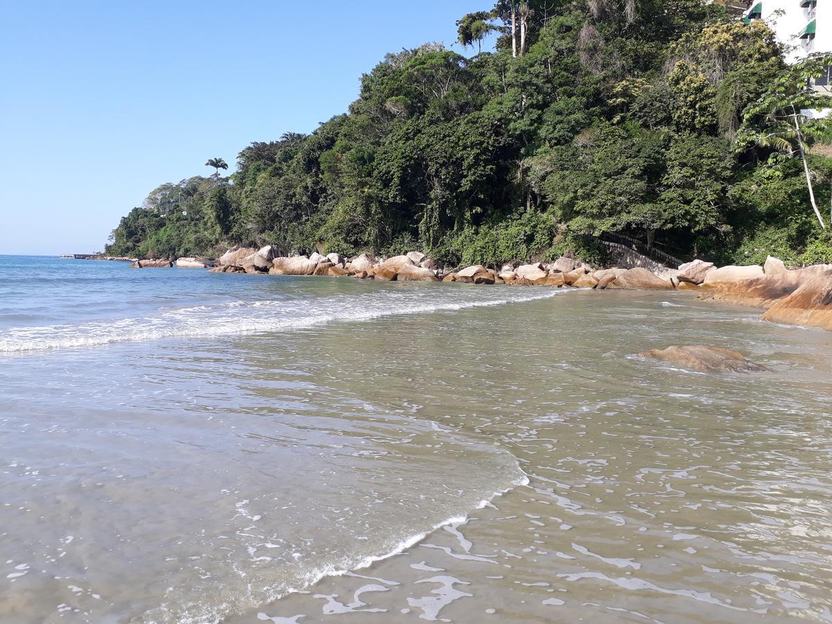 Pe Na Areia Apto 708 Ubatuba Bagian luar foto
