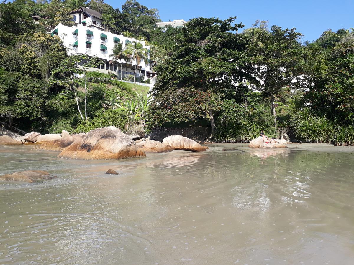 Pe Na Areia Apto 708 Ubatuba Bagian luar foto
