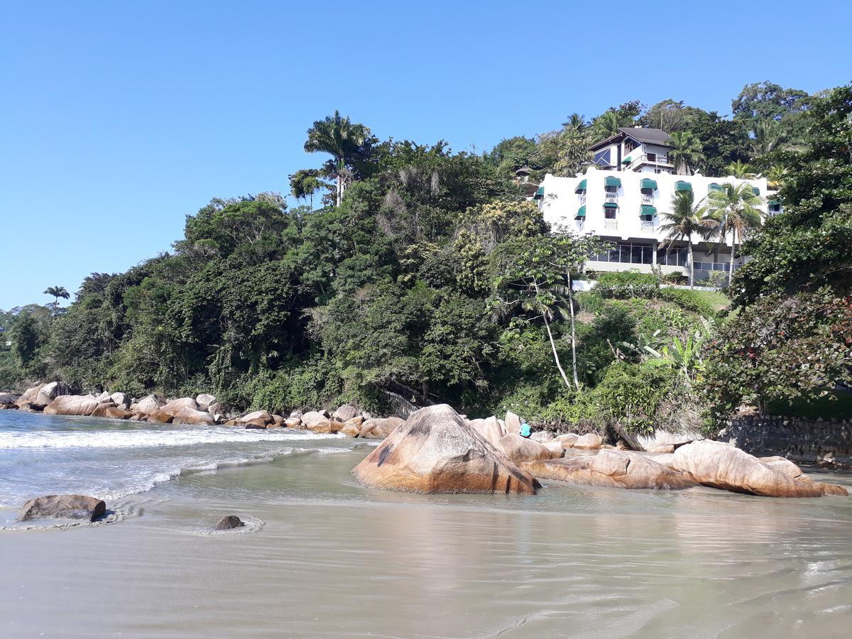 Pe Na Areia Apto 708 Ubatuba Bagian luar foto