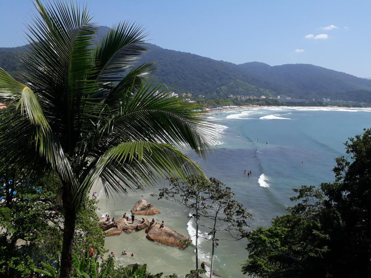 Pe Na Areia Apto 708 Ubatuba Bagian luar foto