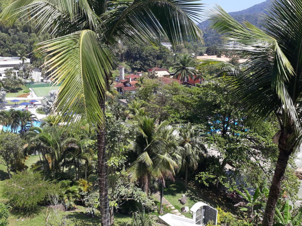 Pe Na Areia Apto 708 Ubatuba Bagian luar foto