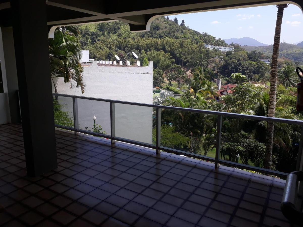 Pe Na Areia Apto 708 Ubatuba Bagian luar foto