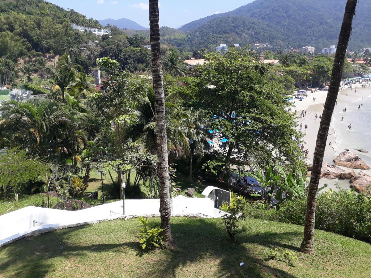 Pe Na Areia Apto 708 Ubatuba Bagian luar foto