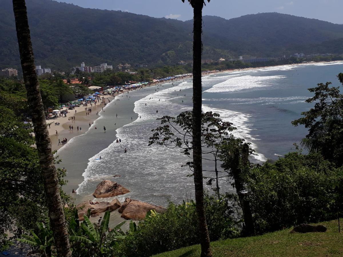 Pe Na Areia Apto 708 Ubatuba Bagian luar foto