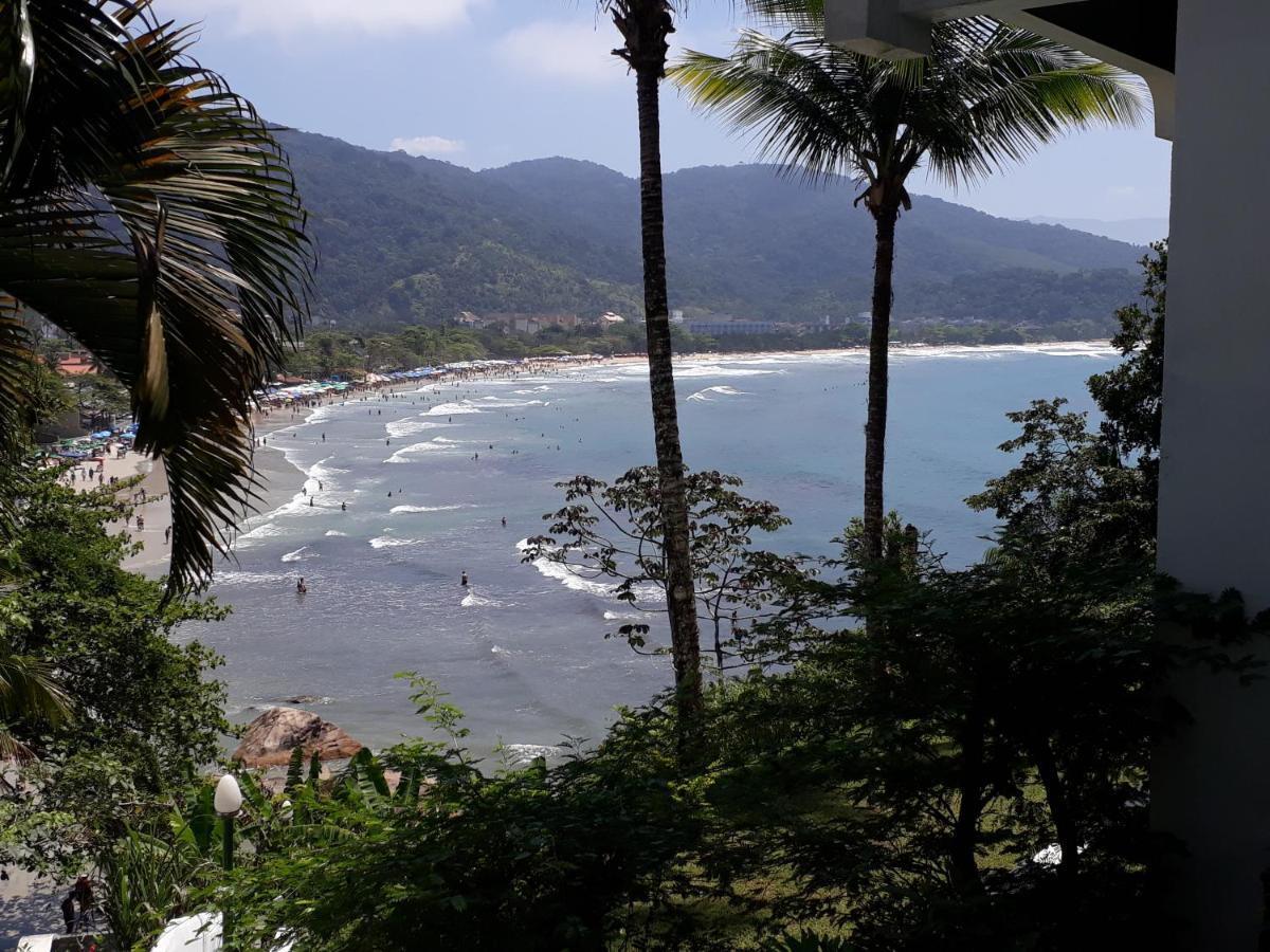 Pe Na Areia Apto 708 Ubatuba Bagian luar foto