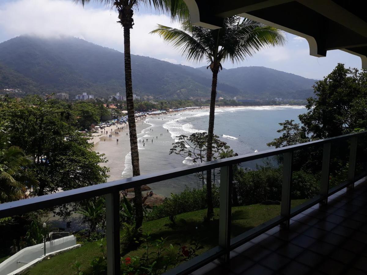 Pe Na Areia Apto 708 Ubatuba Bagian luar foto