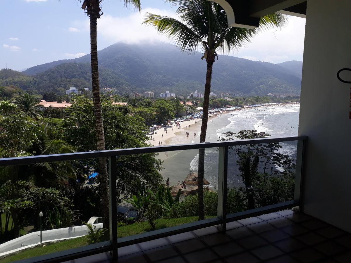 Pe Na Areia Apto 708 Ubatuba Bagian luar foto