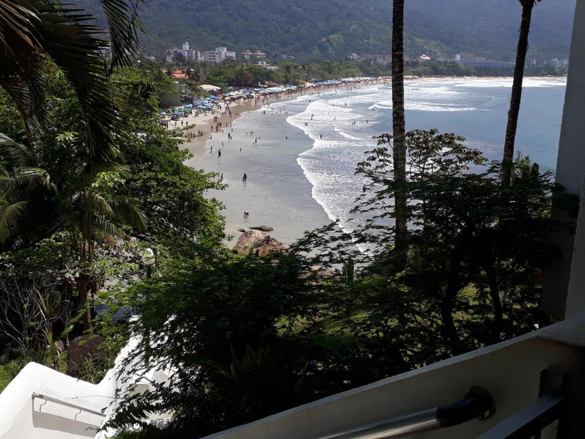 Pe Na Areia Apto 708 Ubatuba Bagian luar foto