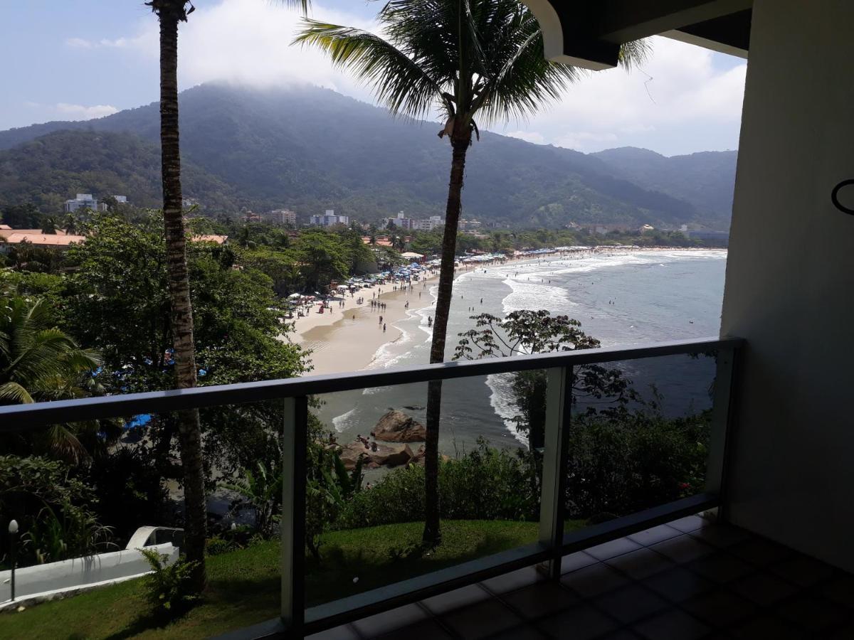 Pe Na Areia Apto 708 Ubatuba Bagian luar foto